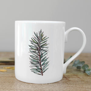 Toasted Crumpet Winter Spruce Mug in a Gift Box