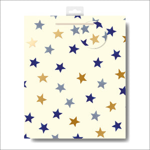 Emma Bridgewater Blue Stars Large Gift Bag