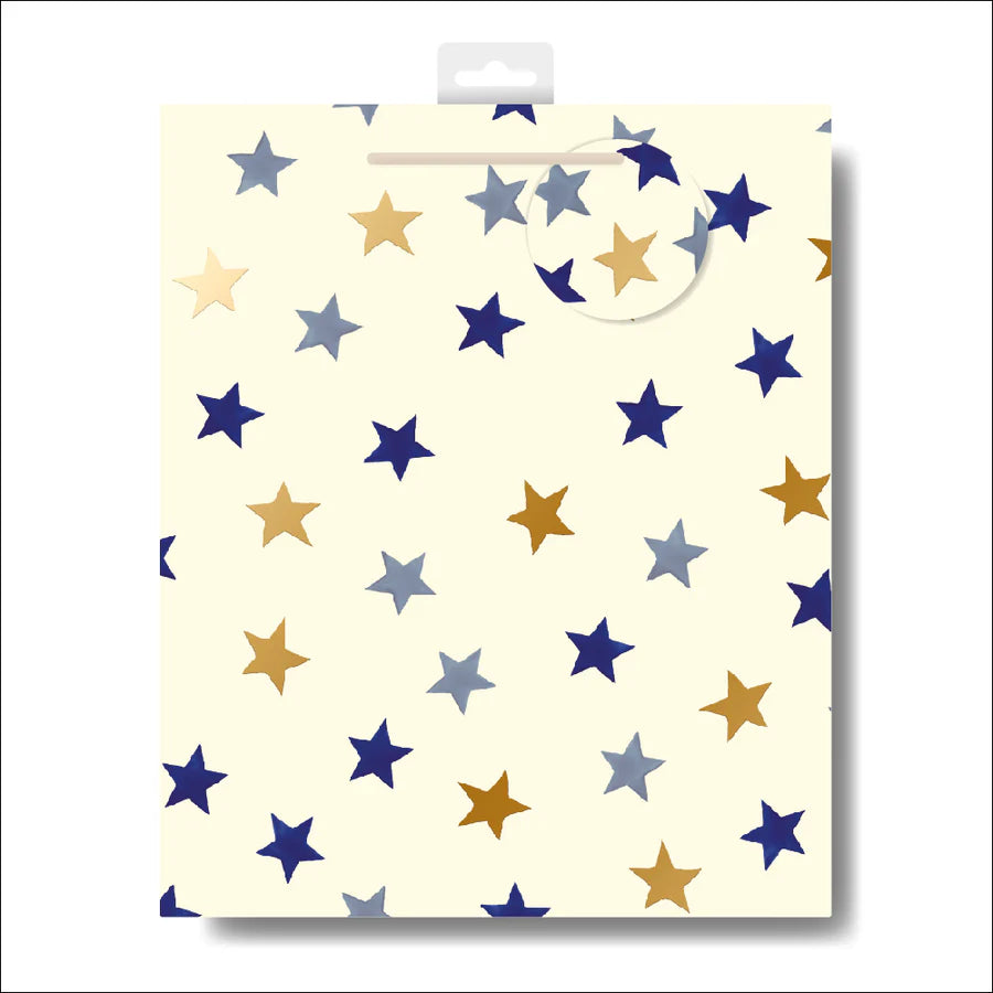 Emma Bridgewater Blue Stars Large Gift Bag