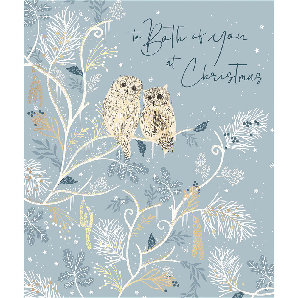 Woodmansterne To Both Of You Christmas Card