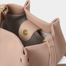 Load image into Gallery viewer, Katie Loxton Celina Mini Suedette Bucket Bag / Faded Rose
