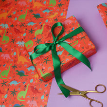 Load image into Gallery viewer, Mifkins Dinosaur Wrapping Paper
