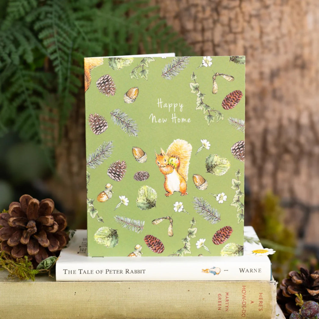Toasted Crumpet Peter Rabbit & Friends New Home (Squirrel Nutkin) Card