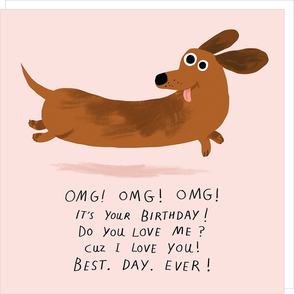 Rosie Made A Thing Best Day Birthday Card