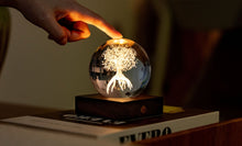 Load image into Gallery viewer, Gingko Design Amber Crystal Light / Tree Of Life
