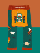 Load image into Gallery viewer, Blade &amp; Rose Rustic Farmyard Legging / 0-2 Years

