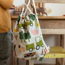 Load image into Gallery viewer, Plewsy Farm Drawstring Bag
