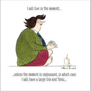 Woodmansterne Tottering By Gently Live In The Moment Card