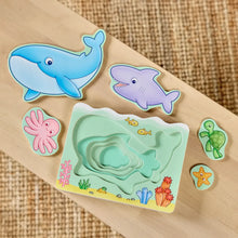 Load image into Gallery viewer, Orchard Toys Under The Sea Wooden Nesting Puzzle
