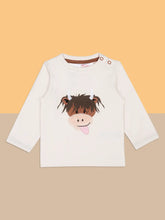 Load image into Gallery viewer, Blade &amp; Rose Neutral Hamish The Highland Cow Top / 0-2 Years
