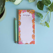 Load image into Gallery viewer, Good Tuesday To Do List Pad / Retro Floral
