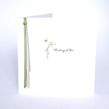 Load image into Gallery viewer, Five Dollar Shake Small Ribbons &amp; Roses Thinking Of You Card
