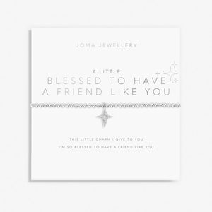 Joma A Little 'Blessed To Have A Friend Like You' Bracelet