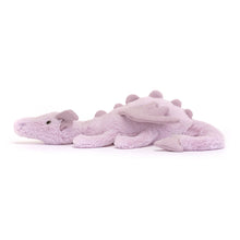 Load image into Gallery viewer, Jellycat Lavender Dragon Soft Toy
