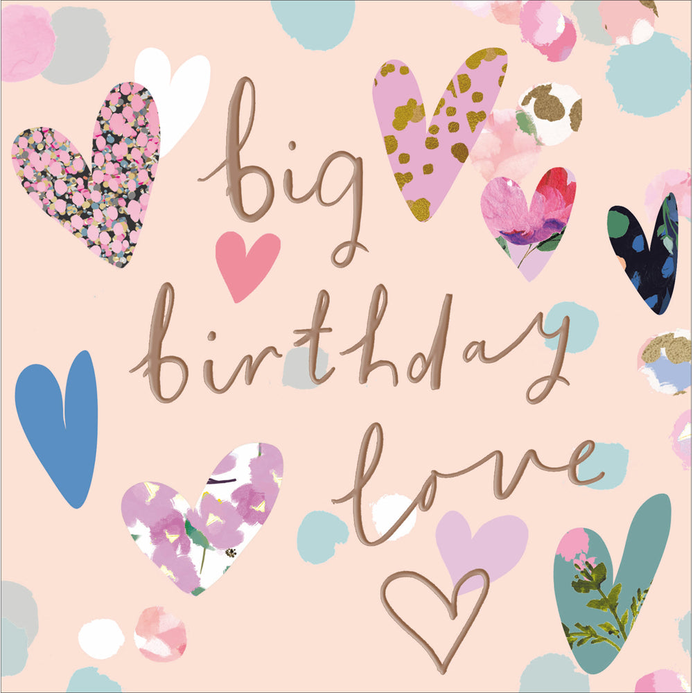 Stephanie Dyment Big Birthday Love Card