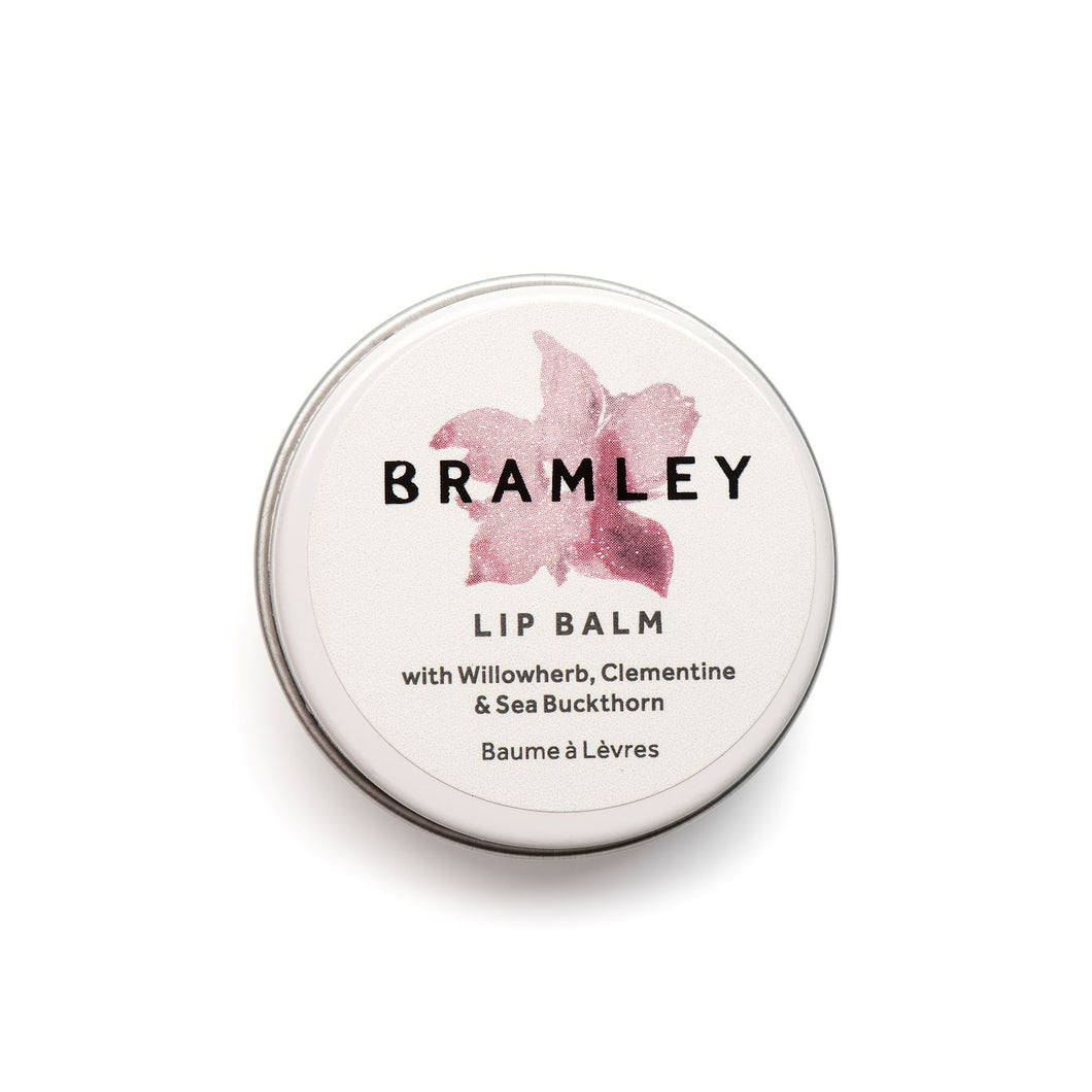 Bramley Lip Balm with Willowherb, Clementine & Sea Buckthorn Essential Oils