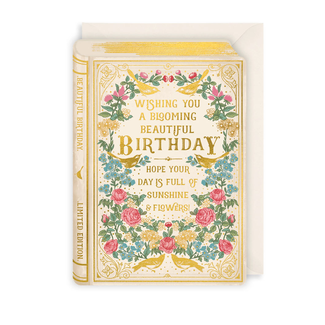 The Art File ‘Storybook’ Blooming Beautiful Birthday Card