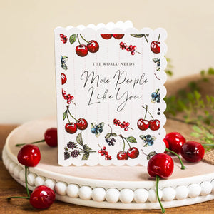 Toasted Crumpet Mon Chéri The World Needs More People Like You Card