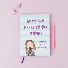 Load image into Gallery viewer, Rosie Made A Thing Here We Go Notebook
