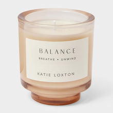 Load image into Gallery viewer, Katie Loxton Sentiment Candle / Balance / Fresh Linen &amp; White Lily
