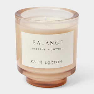 Katie Loxton Sentiment Candle / Balance / Fresh Linen & White Lily