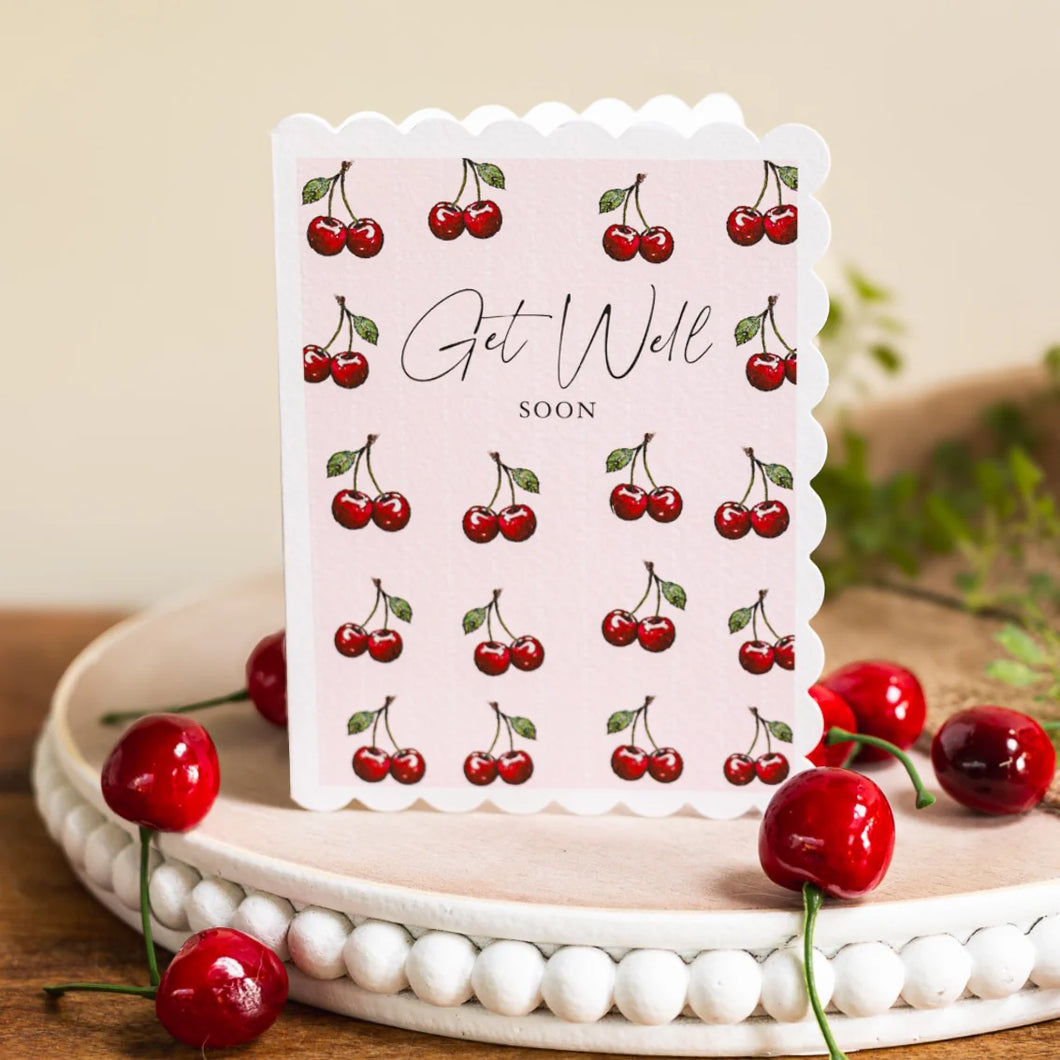Toasted Crumpet Mon Chéri Get Well Soon Card