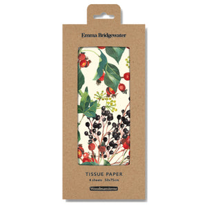 Emma Bridgewater Winter Flowers Tissue Paper Pack