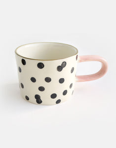 Caroline Gardner Mono Small Spots Mug