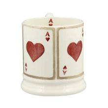 Load image into Gallery viewer, Emma Bridgewater Ace Of Hearts 1/2 Pint Mug
