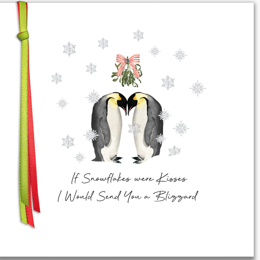 Five Dollar Shake Ribbon Candy If Snowflakes Were Kisses I Would Send You A Blizzard Small Christmas Card