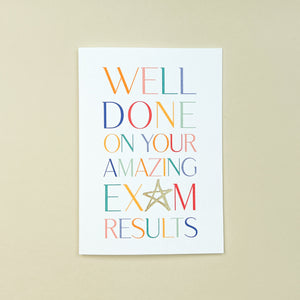 Grace Jackson Well Done On Your Amazing Exam Results Card