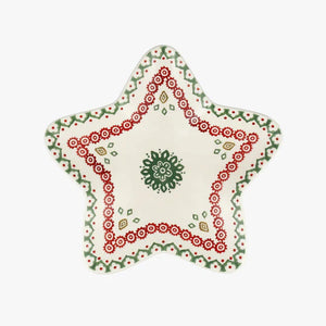 Emma Bridgewater Christmas Joy Medium Star Plate