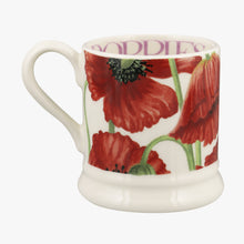 Load image into Gallery viewer, Emma Bridgewater Red Poppy 1/2 Pint Mug
