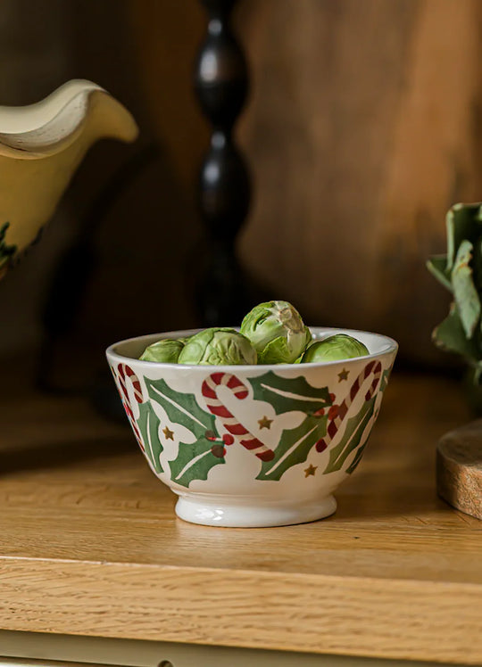 Emma Bridgewater Candy Canes Small Old Bowl