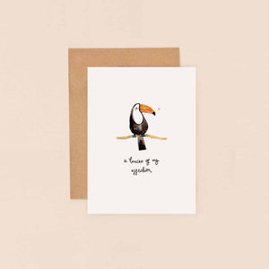 Louise Mulgrew A Toucan Of My Affection Mini Card