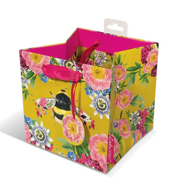 Deva Designs Lola Bee Small Square Gift Bag