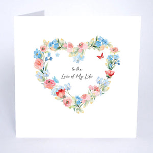 Five Dollar Shake Forget Me Not To The Love Of My Life Valentine Card