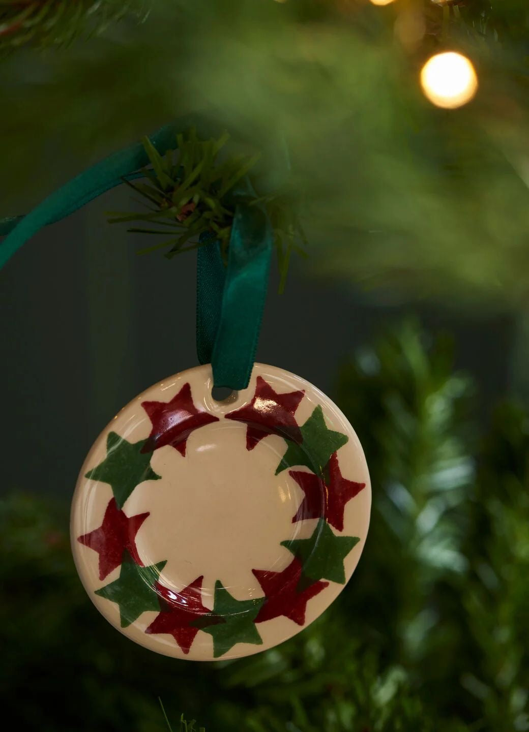 Emma Bridgewater Christmas Stars Tiny Plate Decoration Boxed