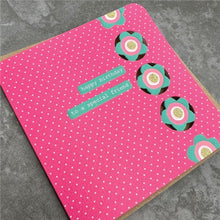 Load image into Gallery viewer, Cinnamon Aitch ‘Dinky Daisy’ Pink Spots Special Friend Birthday Card
