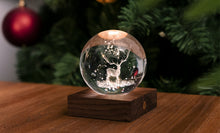 Load image into Gallery viewer, Ginkgo Design Amber Crystal Light / Stag
