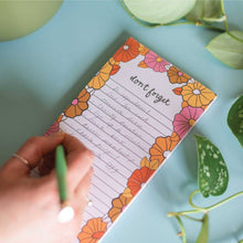 Load image into Gallery viewer, Good Tuesday To Do List Pad / Retro Floral
