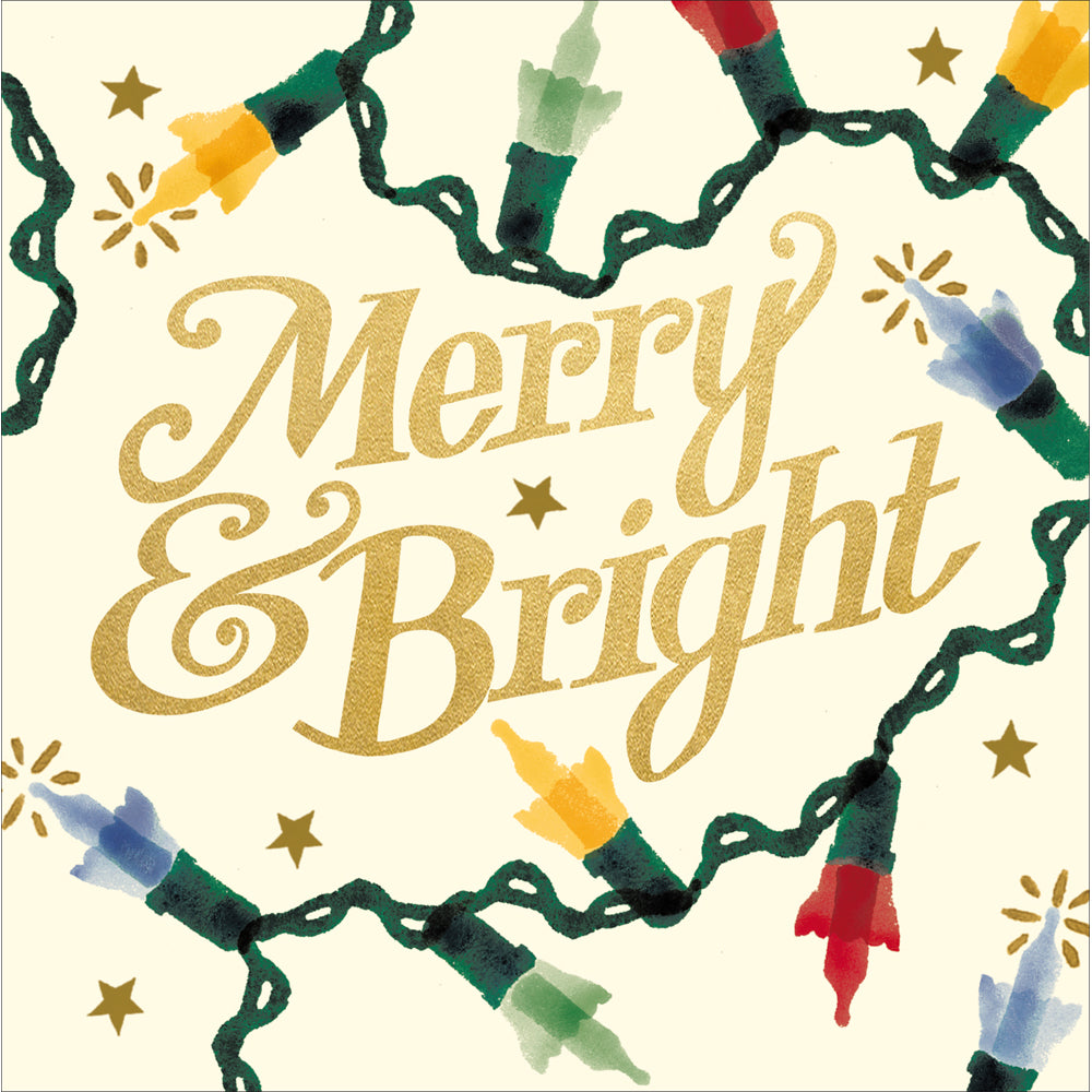 Emma Bridgewater Merry & Bright Christmas Card