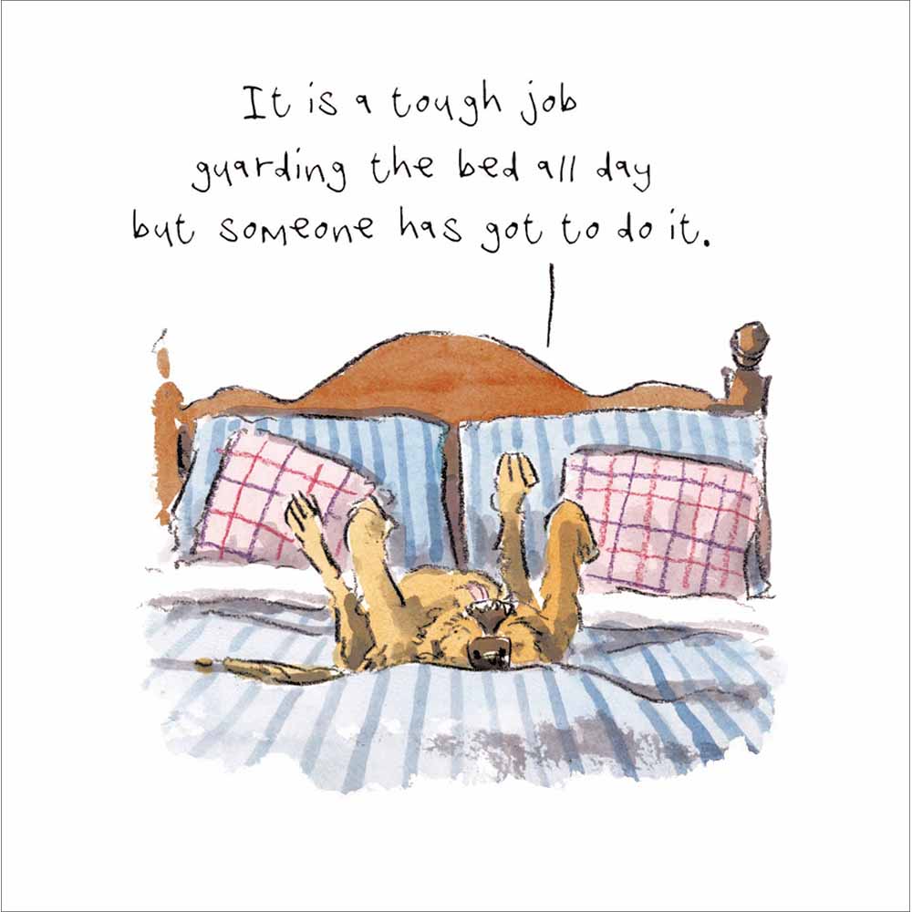 Woodmansterne Guard Dog Greeting Card