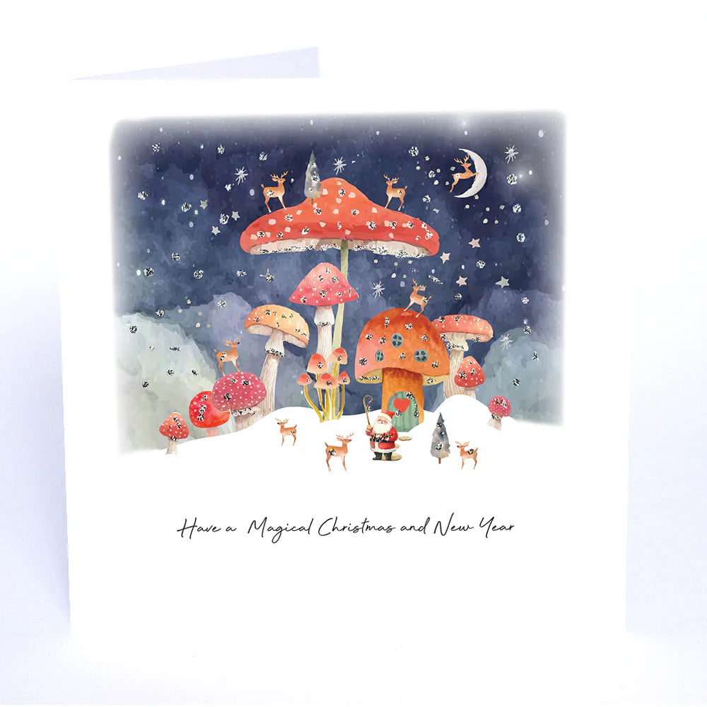 Five Dollar Shake Always Believe Have a Magical Christmas and New Year Card