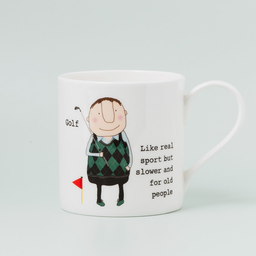 Rosie Made A Thing Golf Mug