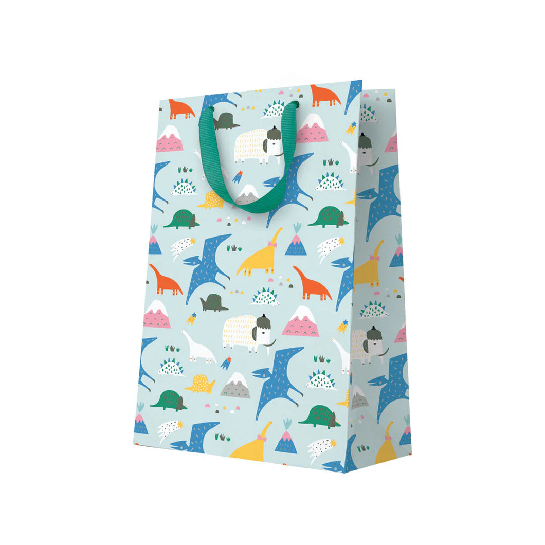 Ohh Deer Dinosaur Pattern Large Gift Bag