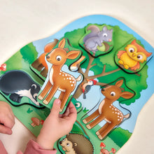Load image into Gallery viewer, Orchard Toys Woodland Chunky Wooden Puzzle
