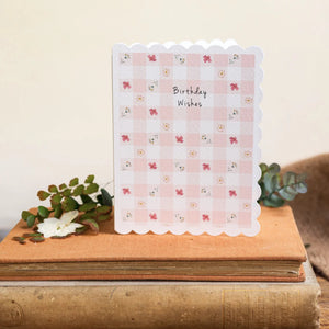 Toasted Crumpet Western Wildflowers Birthday Wishes Card