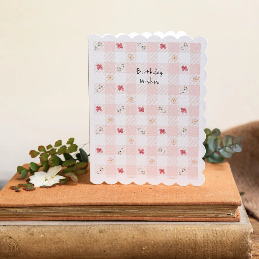 Toasted Crumpet Western Wildflowers Birthday Wishes Card