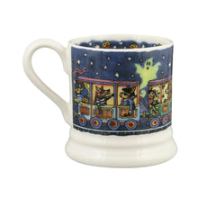 Load image into Gallery viewer, Emma Bridgewater Ghost Train Halloween 1/2 Pint Mug
